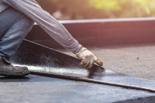 Professional Crawl Space Encapsulation technician working in Fall River, WI